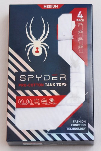 Spyder white ribbed - white,