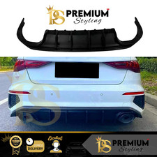Audi S3 A3 S Line Diffuser 8Y Saloon Rear Lip Valance 2020+ Body Kit Bumper Lip