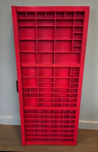 Restored vintage letterpress