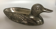 Vintage Silver Plated Duck