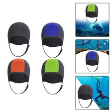 3mm Neoprene Scuba Diving Hat Wetsuit Thermal Hood Flexible Winter Warm