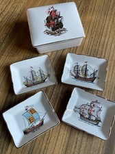 Set Of Four Pin Trays and