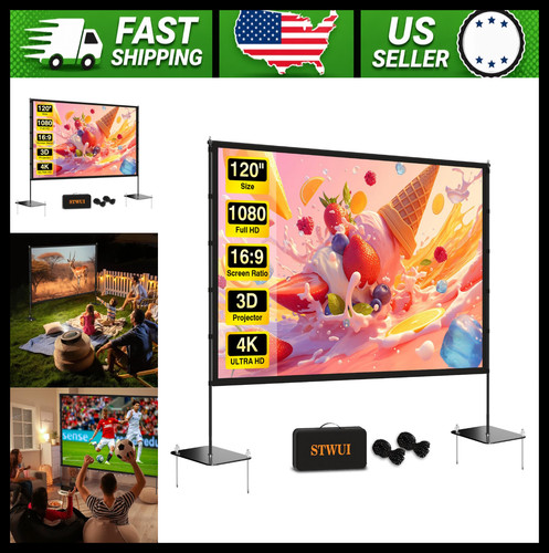 120 inch portable projector - 120,