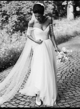 Jenny Packham Thistle Belle Wedding Dress Gown Tulle Empire UK 8 US 2 RRP £2500+