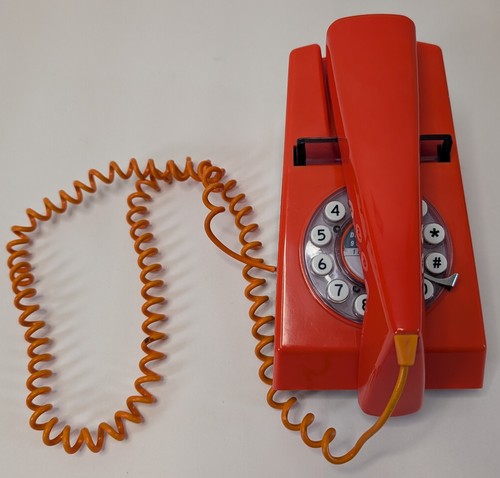 Vintage orange trimphone - vintage,