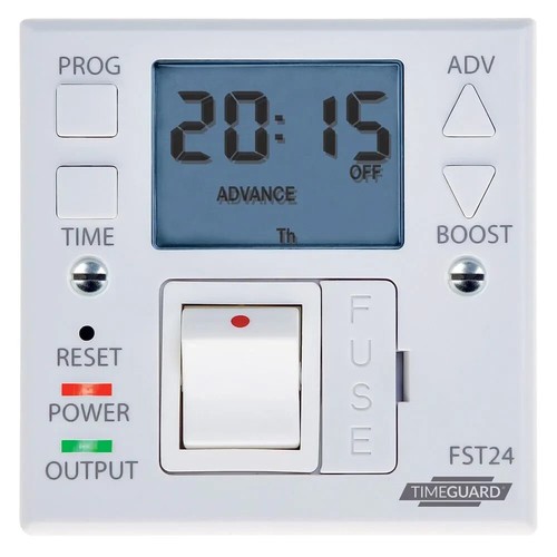 Fused spur time switch - spur, 24