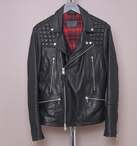 All saints leather jacket mens - all,