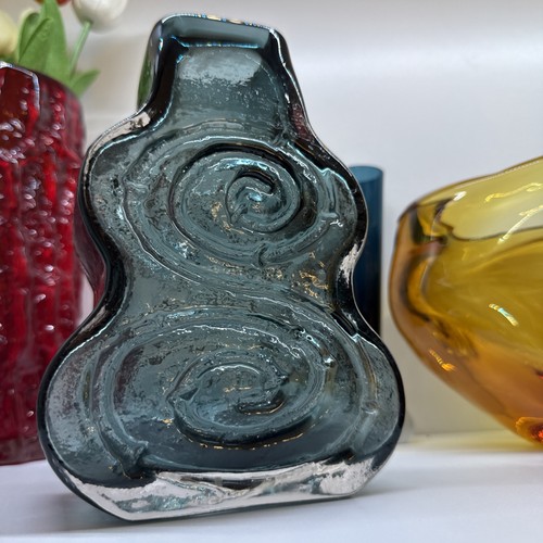 Whitefriars cello vase indigo - vase,