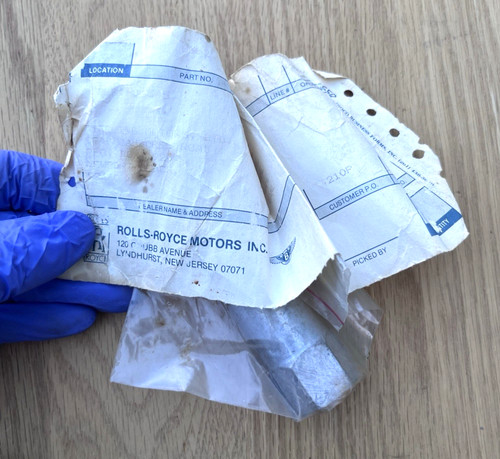 Nos rolls royce motors ur8152 - rolls-royce,
