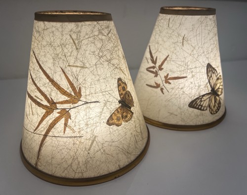 Pair vintage fibreglass - of,