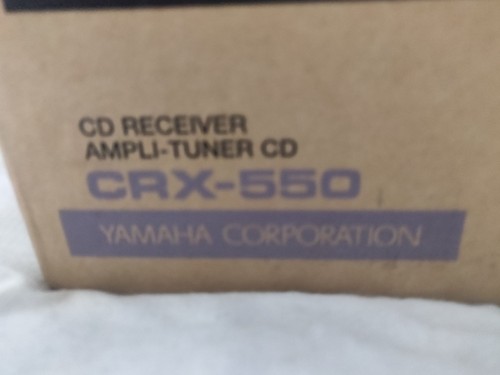 Yamaha crx 550 stereo - crx-550, hi-fi