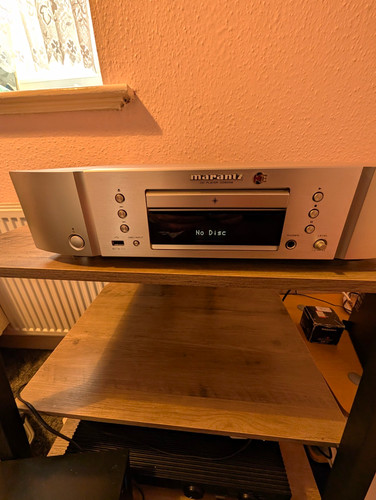 Marantz cd6006 silver cd - marantz, uk