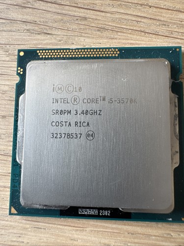 Intel core 3570k 4ghz - i5-3570k, 3.4ghz