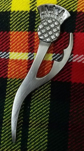 Scottish kilt pin thistle - scottish,
