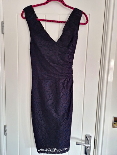 Reiss navy floral lace - reiss, pencil
