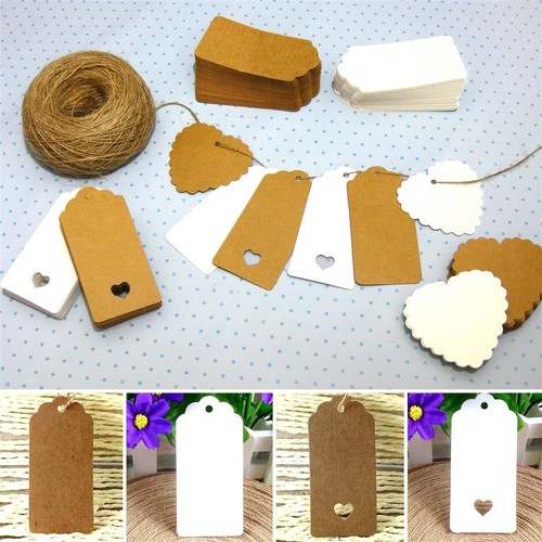 100 kraft paper gift - 10/25/50/100,