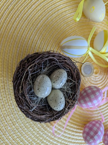 Lot easter decorations - easter,