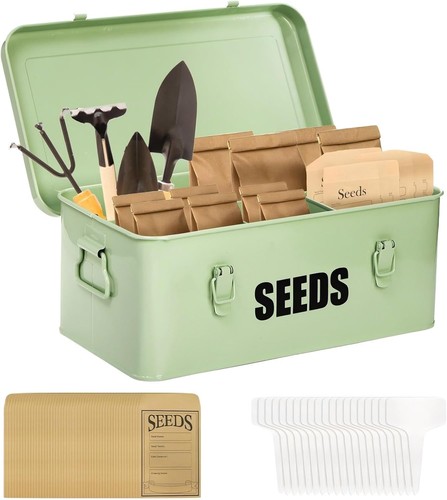 Seed storage box - seed, organizer