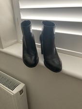 Ted Baker Women Black Ankle Boots Size 5 / 38