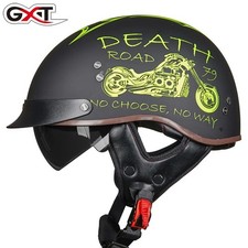 Retro Half Helmet Motorcycle