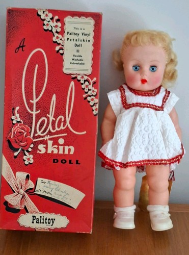 Vintage vinyl petal skin doll - vintage,