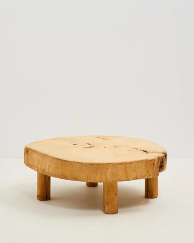 Sun bleached slab table - sun,