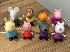 8 Peppa Pig Figures Bundle