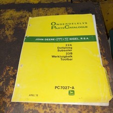 John Deere 22A Subsoiler / 23B