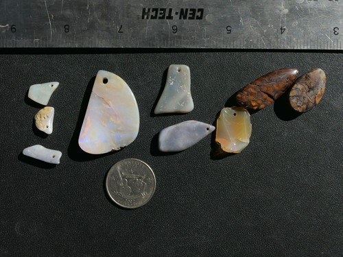 Genuine australian opal - opal, gem