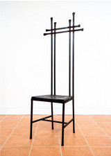 Tall Hand-Forged Wrought Iron