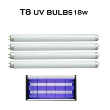 18W T8 Fluorescent Light Bulb Tube Fly Zapper Insect Bug Killer UV Light Bulbs