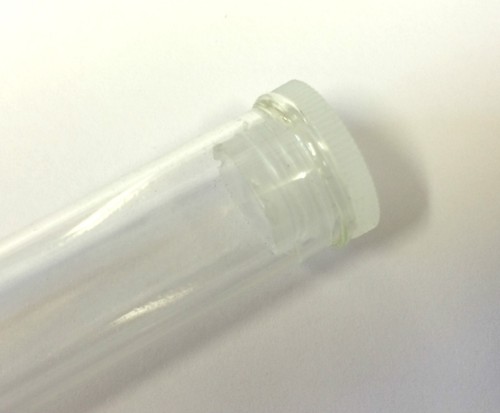 Glass test tubes - tubes, rim
