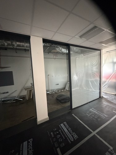 Office glass partitions with - office,