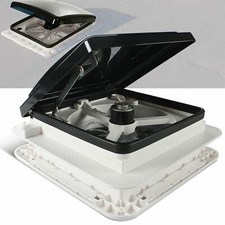 11''12V RV Caravan Motorhome Hatch Roof Ventilation Fan Vent Exhaust With LED