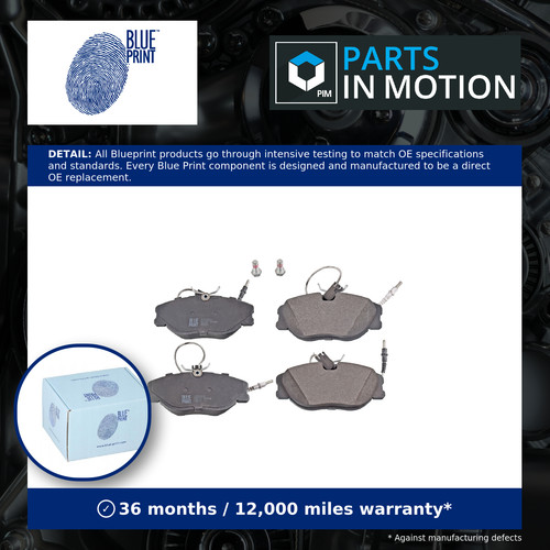 Brake pads set fits peugeot - set,