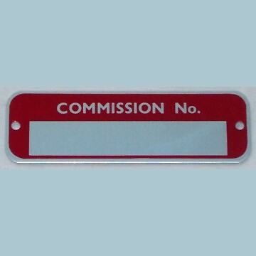 Classic mini commission plate - mini,