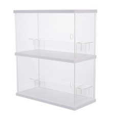  Transparent Model Display Box Collectibles Display Stand Case Acrylic Display