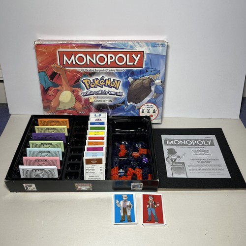 Monopoly pokemon kanto edition - monopoly,