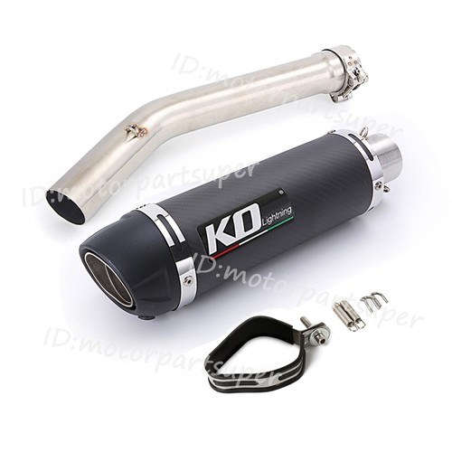 Yzf exhaust carbon style - exhaust,