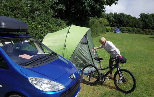 Halfords man walk tent - man, walk-in