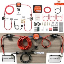5m Split Charge Relay Kits 12V