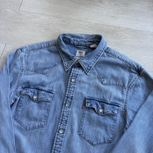 Levi denim shirt - levi's, blue