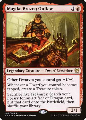 Mtg magda brazen outlaw - mtg, magda,