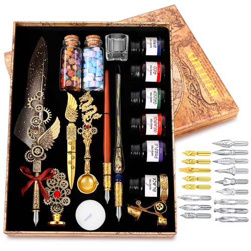 Mprince feather pen ink - pen,
