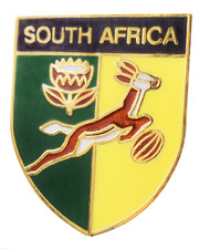 South Africa Springboks Rugby Union Pin Badge