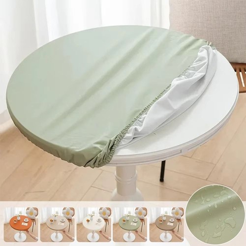 Oil proof round table - proof, pu