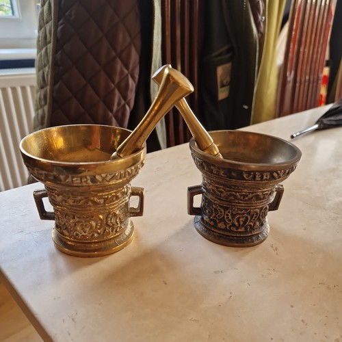 Pair bronze austria nette - austria,