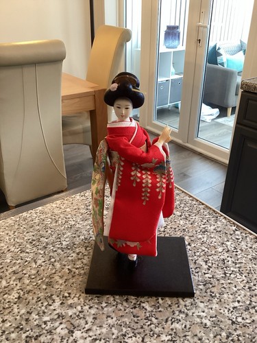 Vintage japanese geisha kimono - vintage,