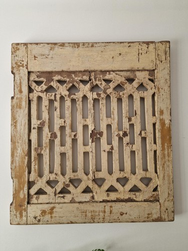 Vintage wooden shutter - , or