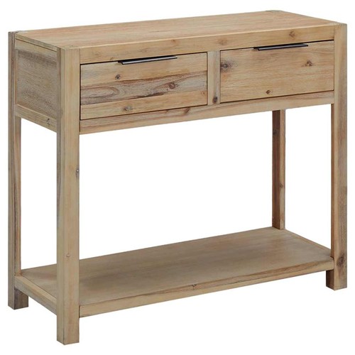 Solid wood acacia console - solid,